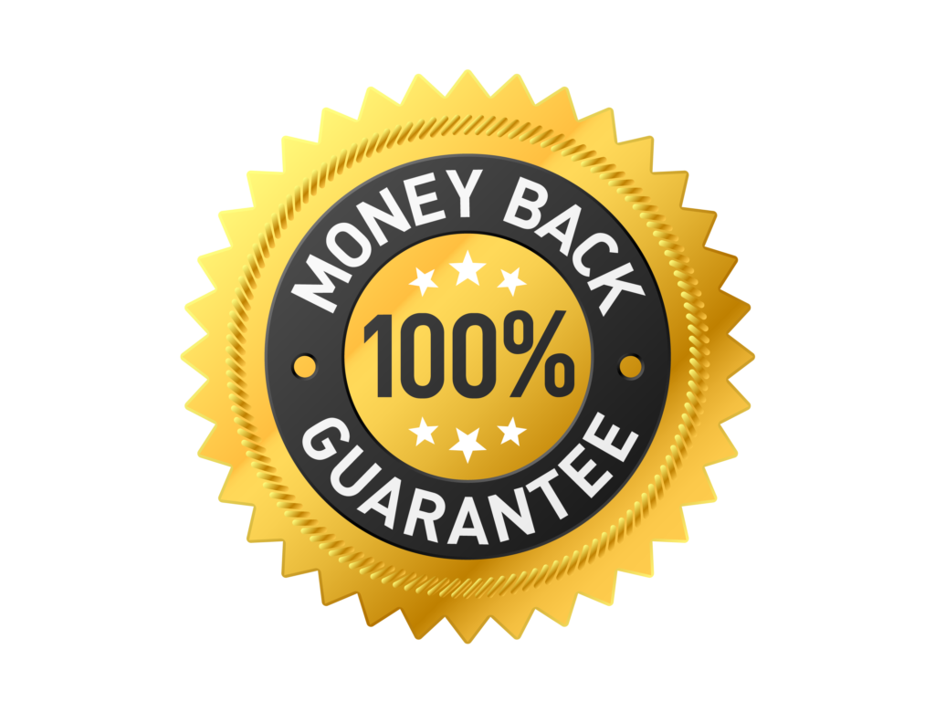 30-day money back guarantee